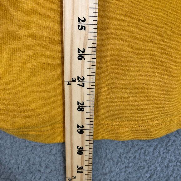 Victorias Secret PINK Sweater Womens Large Gray Mock Neck Pullover 1/4‎ Zip Logo - Picture 11 of 11